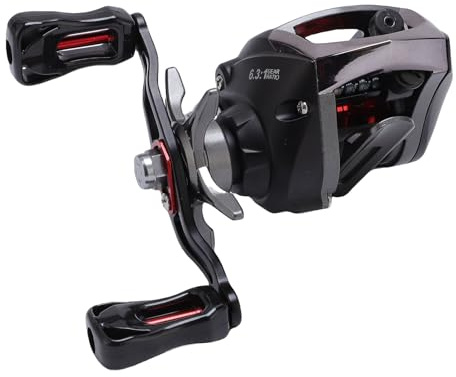 Fafeims 8 Kg di Freno Esca per Tazza a Doppia Trascinati con di Frenatura a Doppia Magnetica per Pesca in Acqua Dolce Salata