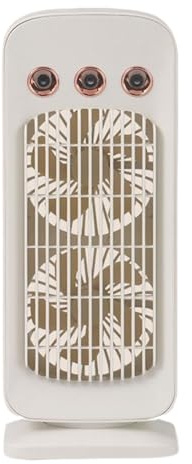 Dreuhuing Small Cooling Fan, Portable Desktop Air Conditioner Fan, Compact Double Motor Device with Shaking Head and 3-Speed Cooler for Travel School Bedroom Car Gym Living Room Outdoor