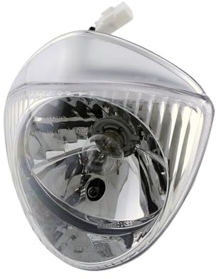 PIAGGIO Original Scheinwerfer komplett kompatibel mit Fly, Liberty 2T 4T, Liberty 50 ZAPC282 4T AC 00-02, ZAPC425 2T AC 07-08 mit Leuchtmittel OEM 584777