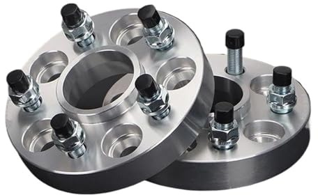 Spurverbreiterungen Für Jeep Für Renegade M14x1,5 12x1,25 20/25 Mm Lochkreis 5x110 CB 65,1 Mm 2 Stück(2PCS 25mm 12x1.25)