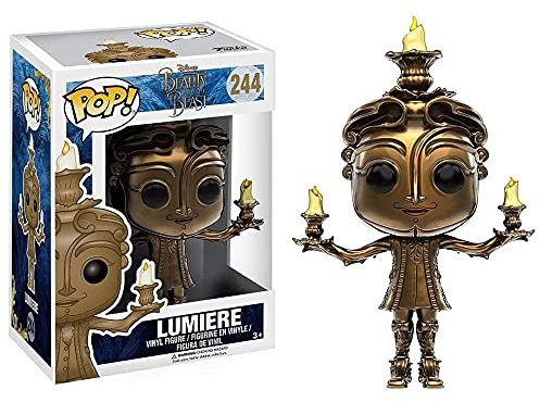 Funko 12319 POP! Vinylfigur: Disney: Die Schöne und das Biest 2017: Lumiere