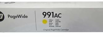 HP 991AC Yellow Contract Original PageWide 16000Seiten Gelb Tintenpatrone, X4D16AC