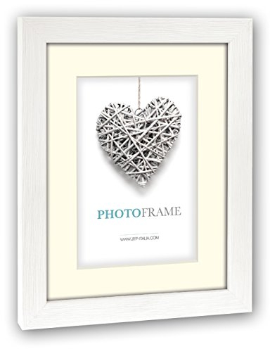 Zep Regent Bilderrahmen, Holz, 42,5 x 1,5 x 32,5 cm, Weiß