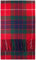I LUV LTD Fraser Red Moderner Tartan Luxus Brushwool Schal
