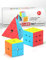 Vdealen Zauberwürfel Set Speed Cube von 2x2 3x3 Pyramide Zauberwürfel Original, Magic Cube für Anfänger und Fortgeschrittene, Geschenk für Kinder Teenager Erwachsene(Stickerless)