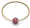 JUKSEREI Damenring Gold Birthstone-Ring Juli Rubin - Geburtsring/Geburtstagsring Ruby Rot Liebe Leidenschaft und Mut - RBSCHJULg-54