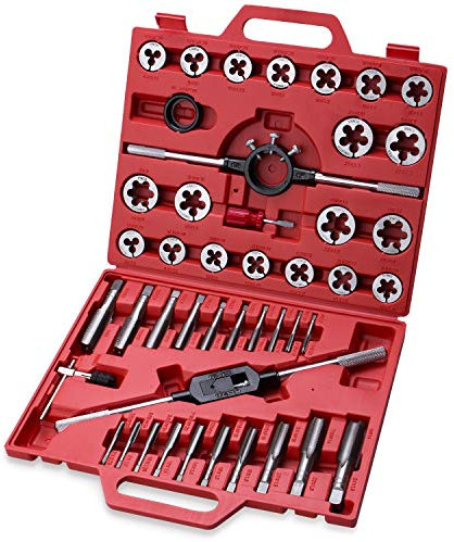 Gewindeschneidsatz 45 tlg., PT-006, Zoll