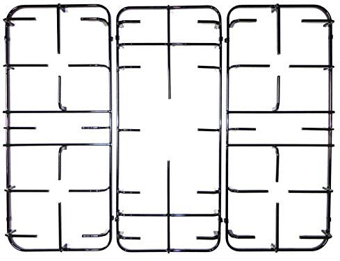 Lofra Kit 3 griglie in ferro smaltato nero lucido per cucina piano cottura 5 fuochi - 03060196-03060197 - P3266/KIT