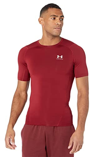 Under Armour HeatGear - Camiseta de compresión de manga corta para hombre, M