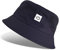 UMIPUBO Fischerhut Damen Herren Smile Bucket Hat Anglerhut Baumwolle Outdoor Sommerhut Freizeithut Sonnenhut Damen 56-58cm(Schwarz,Einheitsgröße)