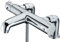 Modern Deck Mounted Thermostatic Chrome Bath Shower Mixer Tap
