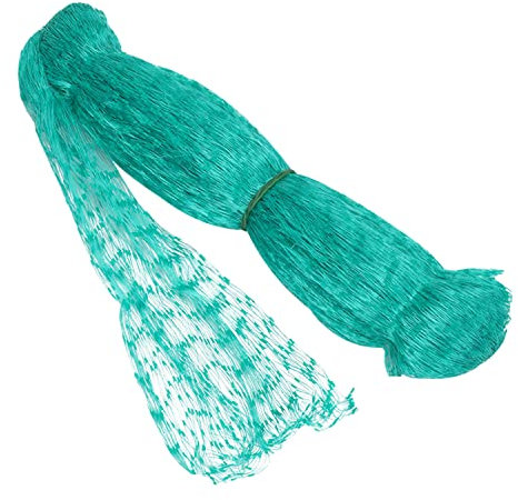 WedDecor Gartennetz, Pflanzen-, Obst-, Gemüse- und Teichschutz, Vogel- und Katzensicheres Gartennetz, vielseitiges, feines Netz, Gartenzaun, Gartenzubehör, 4 x 20 m