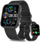 DigiKuber Smartwatch Herren (Empfangen/Tätigen von Anrufen), 1,96 Zoll Bluetooth Call Watch Wasserdichter Smart Watch mit Lautsprecher Pulsuhr Blutdruck Schlafmonitor für Android iOS
