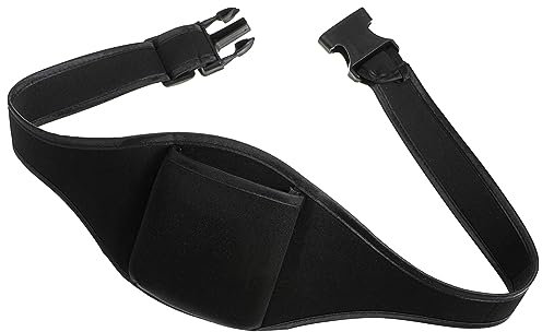 BESPORTBLE Gym Instructor Mic Belt Mic Belt Pack Microphone Holder Pack Instructor Mic Pouch Mic Transmitter Carrier Belt Strap for Fitness Instructors Theater Speakers Fitness Mic Belt