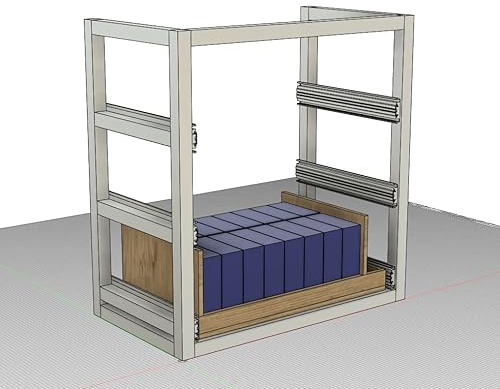 Profile und Verbinder SET für Akkuspeicher Regal Ingos Tipps