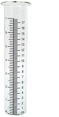 17,8 cm großer Garten-Regenmesser, Kunststoff, Regenrisse, Y4O2, Messbecher, Werkzeug