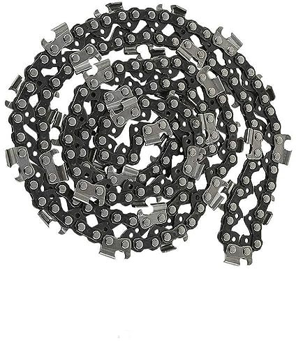 RJSQAQE Motosierra de Repuesto de 20 Pulgadas y 76 eslabones, Cadena de Corte para Timberpro Modelo Madera 62cc T9g4 Suave para Cortar 0.325,