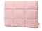 Kono Puffy Laptop-Hüllen Weiche Fütterung Schützende Tasche Gesteppt Tragetasche Wasserfest Stoßfest MacBook-Hülle für 14 Notebook-Computer-Tablet (Rosa)