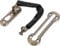 Chain Door Lock,Door Chain Internal Door Lock, Door Bolt Metal Hook and Eye Lock Padlock Sliding Chain Lock Door Hasp Heavy Duty Lock Swing Bar Lock Locking(Bronze)