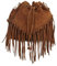 Bata Bucket-Tasche für Damen aus Wildleder mit Fransen