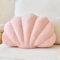 Lfsaaj Cuscini a forma di conchiglia, 45 cm, morbidi, decorativi per la casa, per letto, divano, soggiorno, camera da letto, letto, divano, decorazione per la stanza (rosa, 45,7 cm)