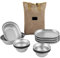 6/8/10 Stücke Camping Abendessen Set Metall Platte Praktische Picknicks Gerichte Platten Für Camping Und Reise Spülmaschinenfest Gerichte