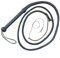 Frusta a 12 trecce, in vera pelle, stile Indiana Jones, lunghezza 2,4 m, con design classico