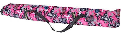 Sosoport Faltbare Angelruten Tasche Aus Oxford-Stoff Mit Verstellbaren Gurten Und Reißverschluss Für Tragbare Aufbewahrung Von Angelgerät Und Zubehör