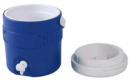 Dispensador de agua para hielo, enfriadores para acampar con aislamiento frío y caliente de 3,8 l | Dispensadores portátiles de bebidas resistentes para entusiastas del aire libre