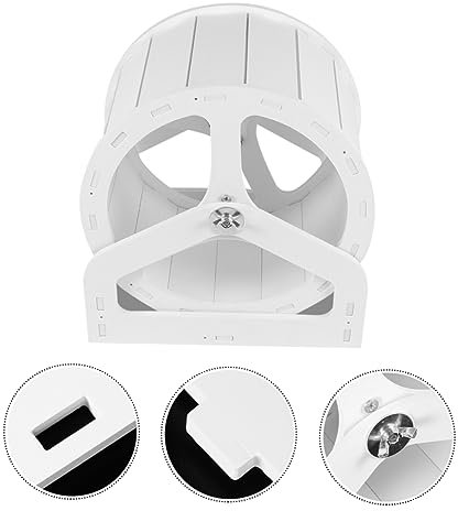 VICASKY Hamster Lauf Spielzeug Aus Ökologischem Brett Für Kleine Nager Zum Spielen Und Trainieren Mit Bissfesten Eigenschaften