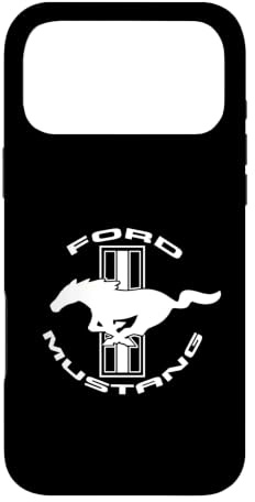 Hülle für iPhone 17 Pro Max Mustang Tribar Weißes Logo