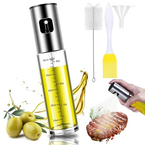 BETA NOBLE Ölsprüher zum Kochen, Öl Sprühflasche, Ölspray zum Kochen