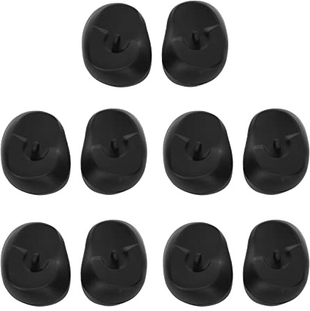 Protecteur d'oreille en Silicone, 10 pièces, 5 paires, 5x8cm, Durable, léger, étanche, pour Salon de coiffure à domicile