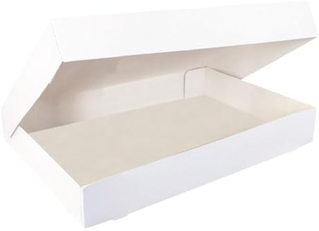 Thouy Boîtes pâtissières en Carton pour Plateau Traiteur 28 x 42 cm par 25
