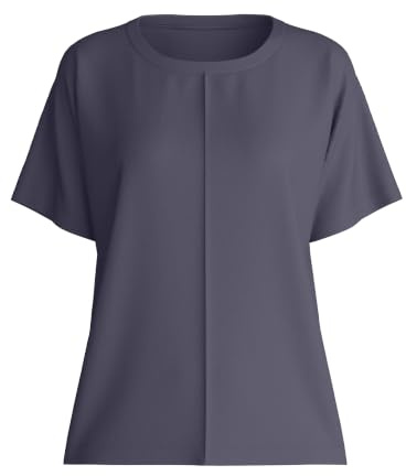 CALIDA Natural Loungewear T-Shirt Damen | seidig weich, geschmeidig und mit leichter Piqué-Struktur für entspannten Komfort