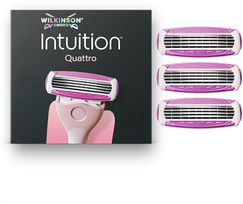 Wilkinson Sword Intuition Quattro, 3 Ersatzklingen