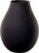 Villeroy & Boch Collier Vase Perle,Jarrón 2, Porcelana, Negro, Alto