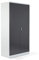 Schrank & Stuhl XXL Werkzeugschrank – Werkstattschrank mit 4 höhenverstellbaren Fachböden, Stahlschrank für Werkzeuge, 195 x 92 x 60 cm (H x B x T), Grau/Anthrazit