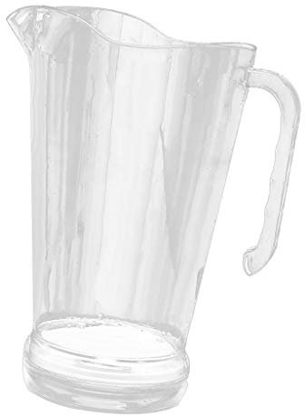 Tubayia Carafe à eau LED 1,8 l pour la maison, le café, le restaurant, le bar