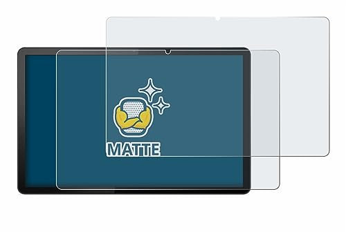 BROTECT Entspiegelungs-Schutzfolie für Lenovo Tab P11 (im Querformat) (2 Stück) Matte Displayschutz-Folie, Anti-Reflex, Anti-Fingerprint