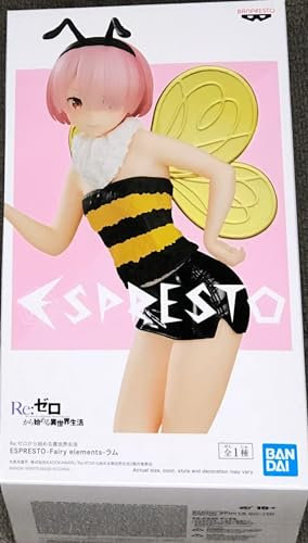 Banpresto BANDAI - Figur Re:Zero -Starting Life in Another World - Ram - Fairy Elements - 20cm - BP17946P