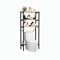 MAGIC SELECT Estante Superior Inodoro. Estante Almacenamiento Ahorra Espacio de 3 Niveles. Estantería Baño Encima Inodoro de Madera E1 y Acero.