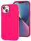 K TOMOTO Kompatibel mit iPhone 13 Hülle [Fallschutz Kratzfest] Stoßfeste Flüssigsilikon Schutzhülle mit Anti-Fingerabdruck Hülle mit Mikrofaserfutter, Handyhülle für iPhone 13 6,1 Zoll, Hot Pink