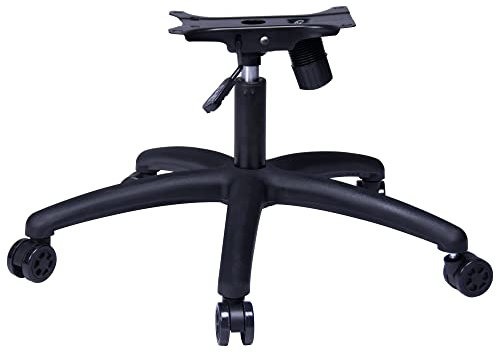 Yoogu Robuster Gaming-Bürostuhl, Ersatzfuß, Drehstuhl, Sockel mit Bodenplatte, Ständer, Zylinder und Rollen, 71,1 cm, 158,8 kg