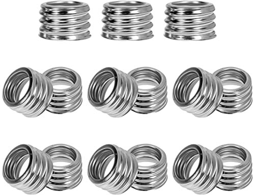 Lurrose 15 Stücke Glühbirne Adapter E14 bis E27 Glühbirne Sockeladapter LED Glühbirne Wandler Reduzierer