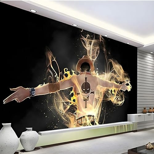 XLMING Cartoons Comics Movies Art Figures Back 3D Wallpaper for Adults Decorative Study Dining Living Room Bedroom Sofa TV Wall-350cm×256cm
