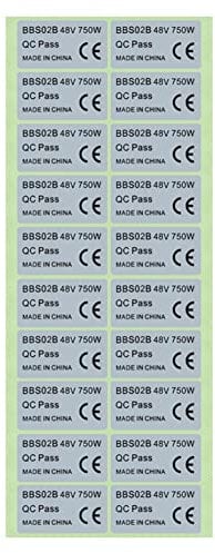 SPORTARC 20 pcs Motor Sticker Ebike Electric Sticker for B*A*F*A*N*G 48V 750W 01/HD