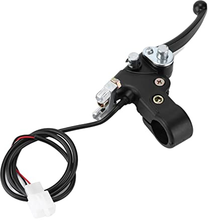 Fydun Rechter Bremshebel, 22mm Universal Motorrad Kupplungshebel Bremsgriffstange mit Kabel für 2-Takt Mini Quad ATVs