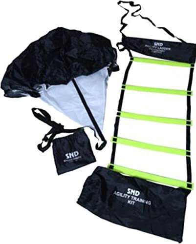22YardsPro 4M Speed Agility Training Ladder Fitness Training Sports Equipment & Speed Chute UK