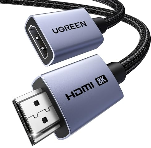 UGREEN HDMI-Verlängerungskabel, 8 K, 0,5 m